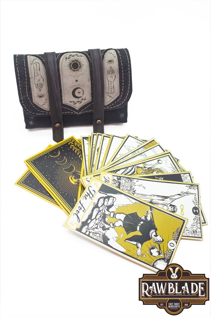 Imagen única de: Bolsa Y Mazo De Tarot De Encantamiento