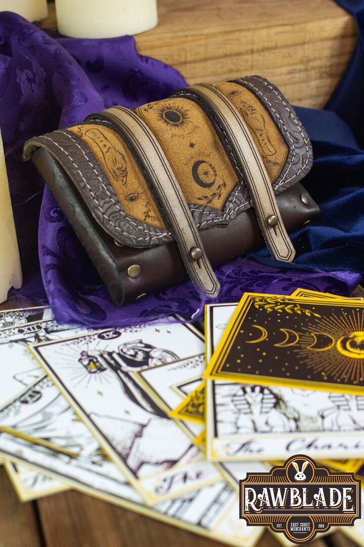 Imagen única de: Bolsa Y Mazo De Tarot De Encantamiento