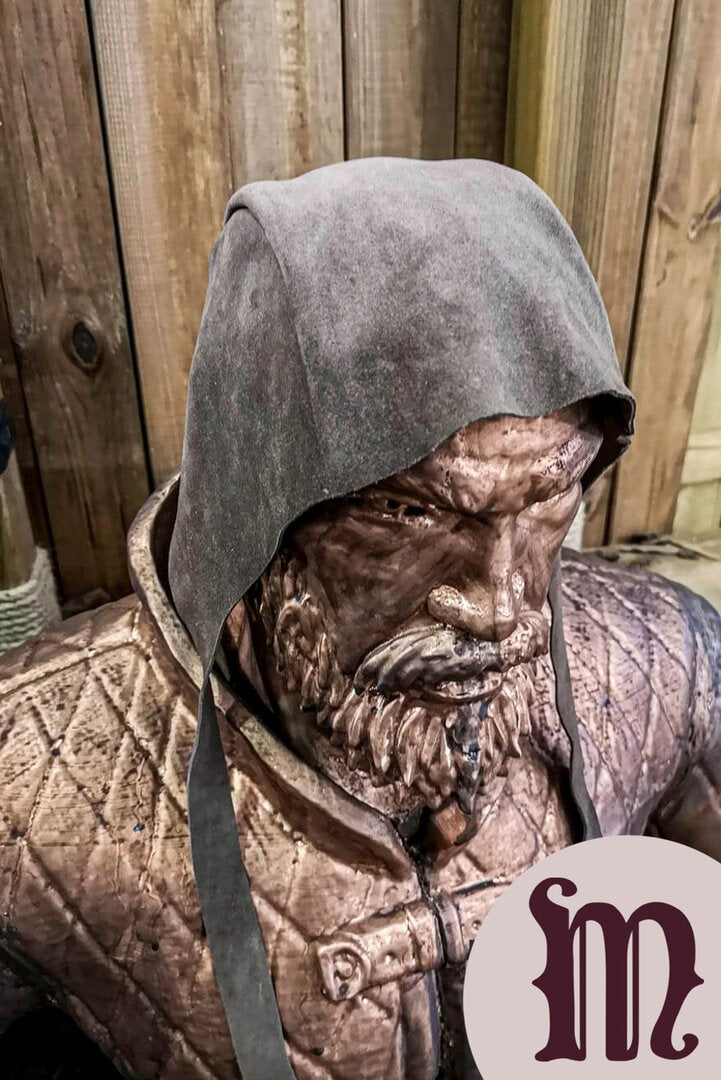 Imagen única de: Cofia De Cuero De Barbadosk