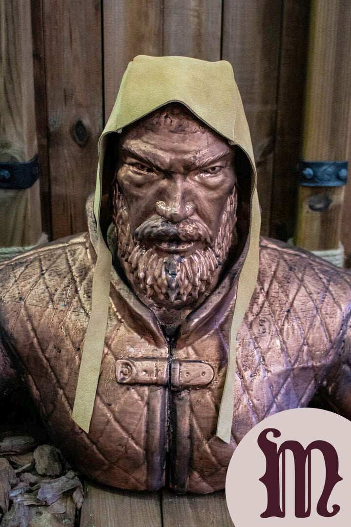 Imagen única de: Cofia De Cuero De Barbadosk