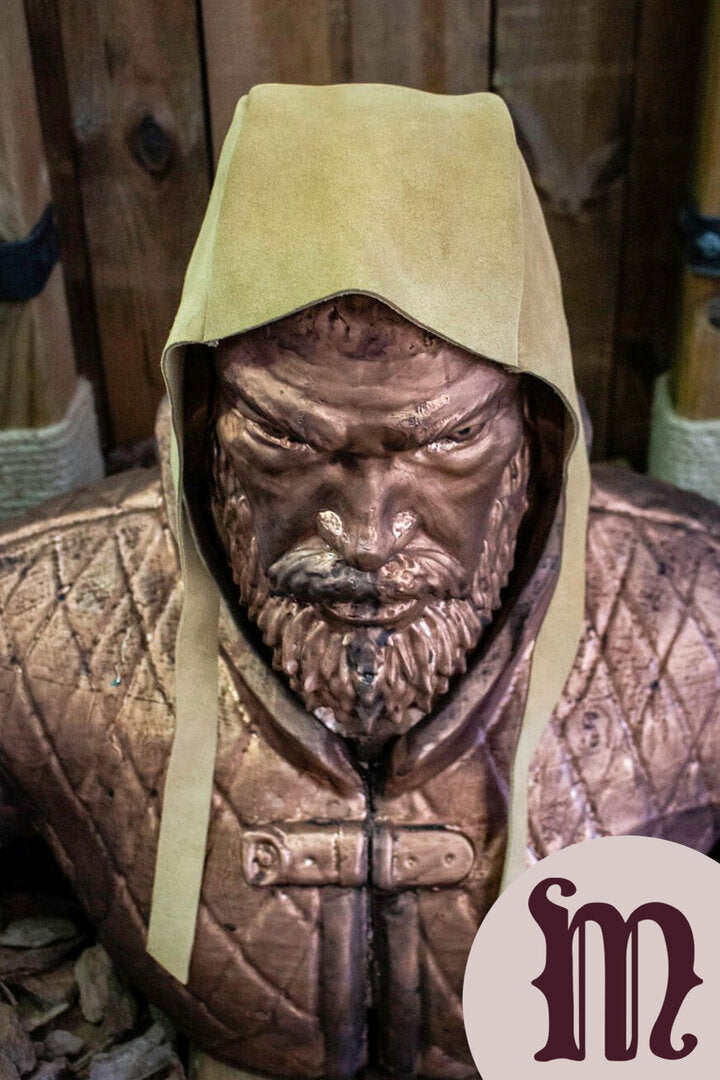 Imagen única de: Cofia De Cuero De Barbadosk