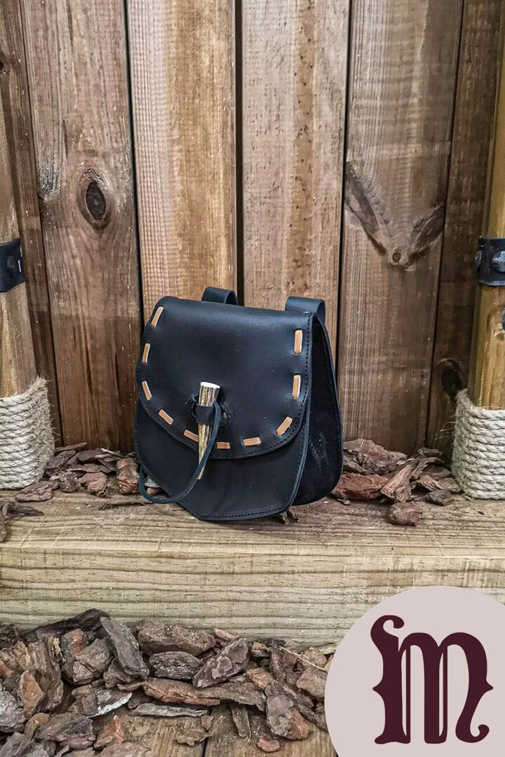 Imagen única de: Bolso De Cuero Cimerio