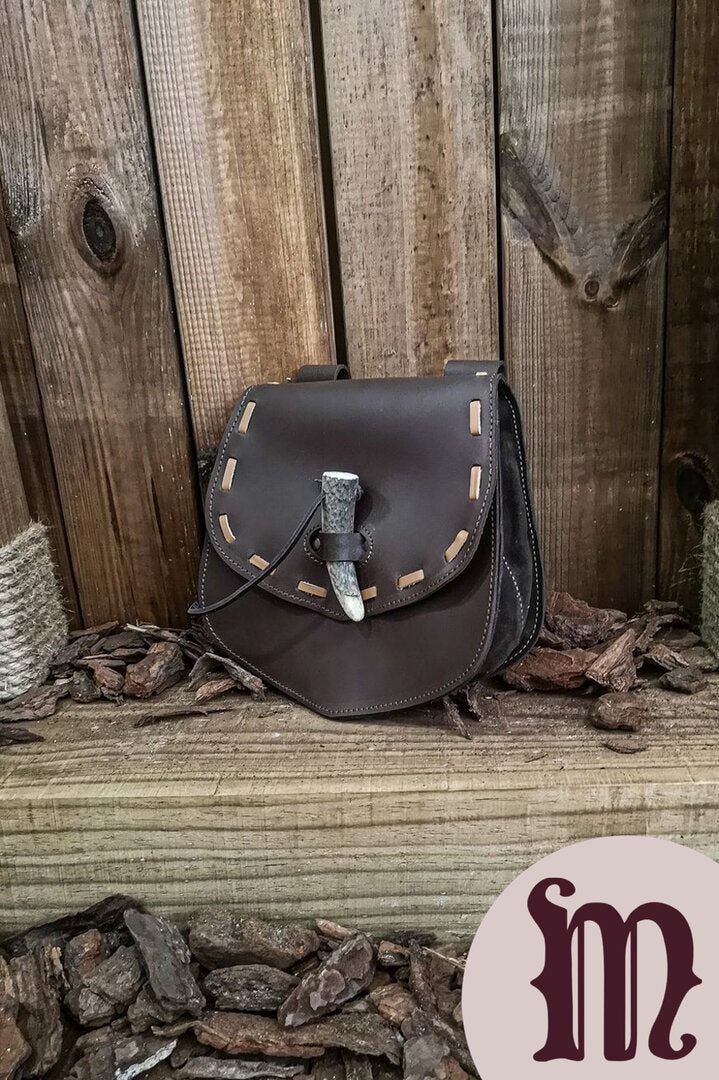 Imagen única de: Bolso De Cuero Cimerio