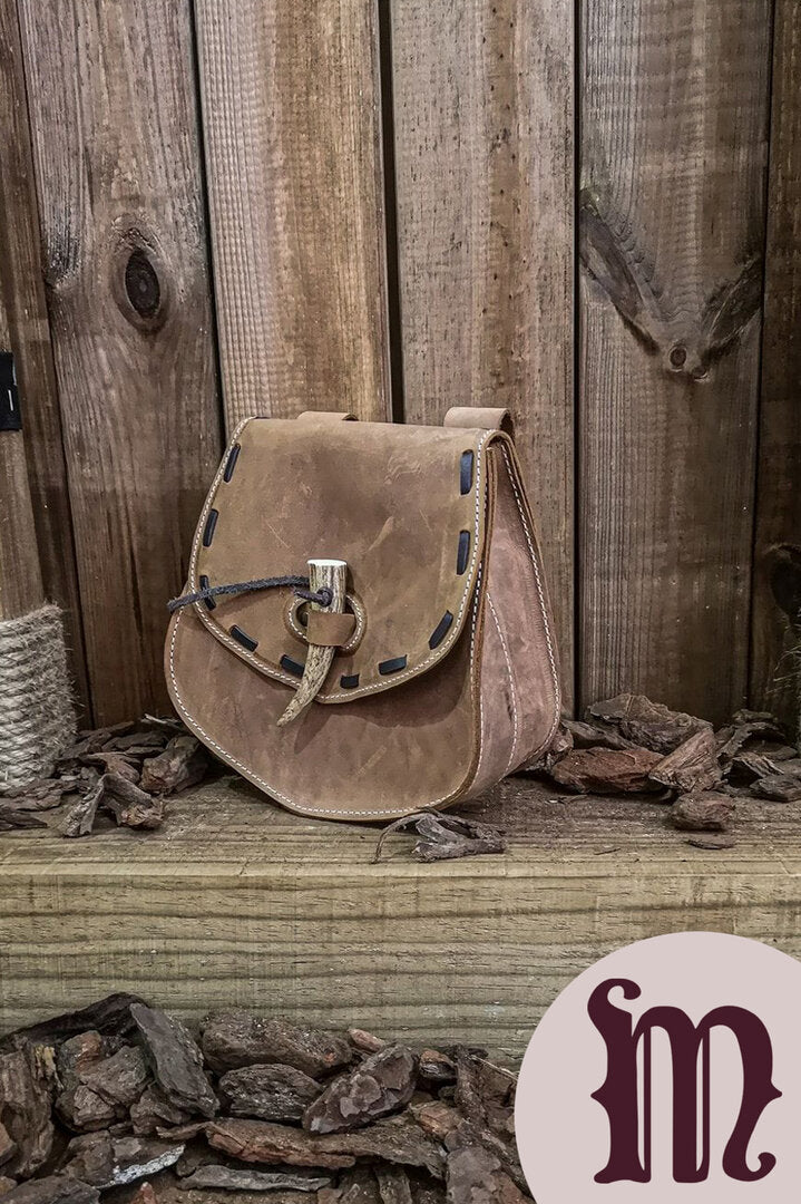 Imagen única de: Bolso De Cuero Cimerio