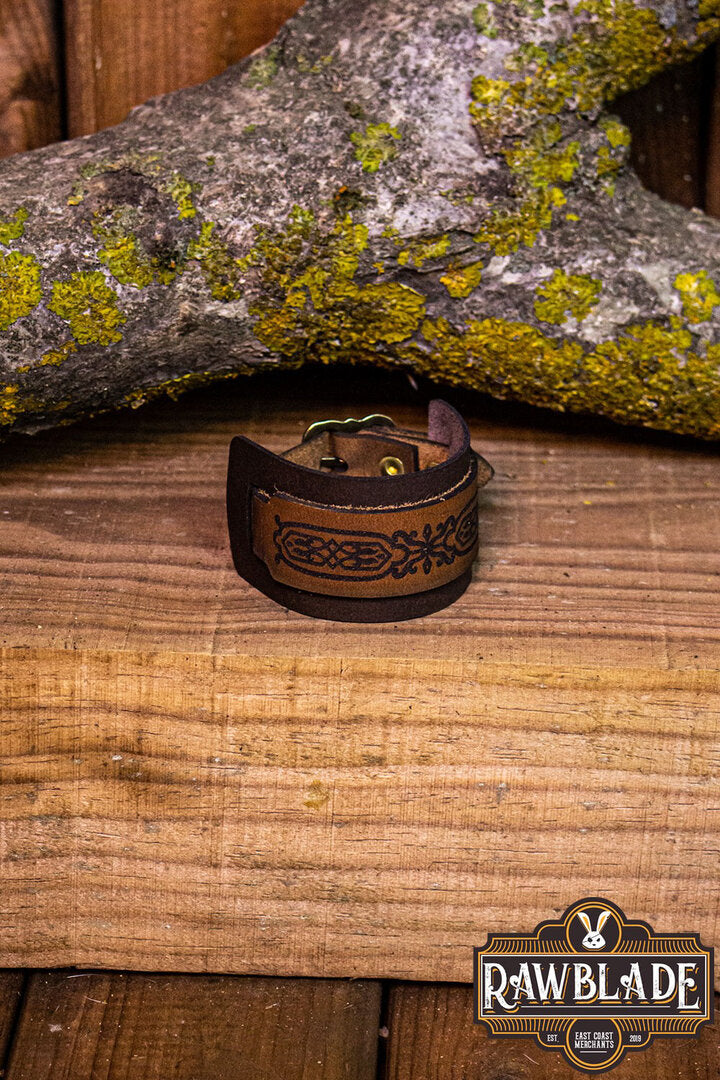 Imagen única de: Pulsera De Cuero Feanor