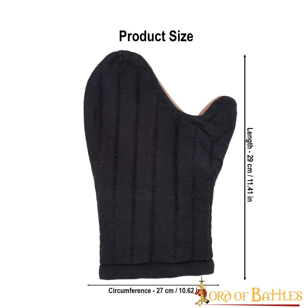 Imagen única de: Guantes Mitones Acolchados Hechos a Mano con Lona de Algodón