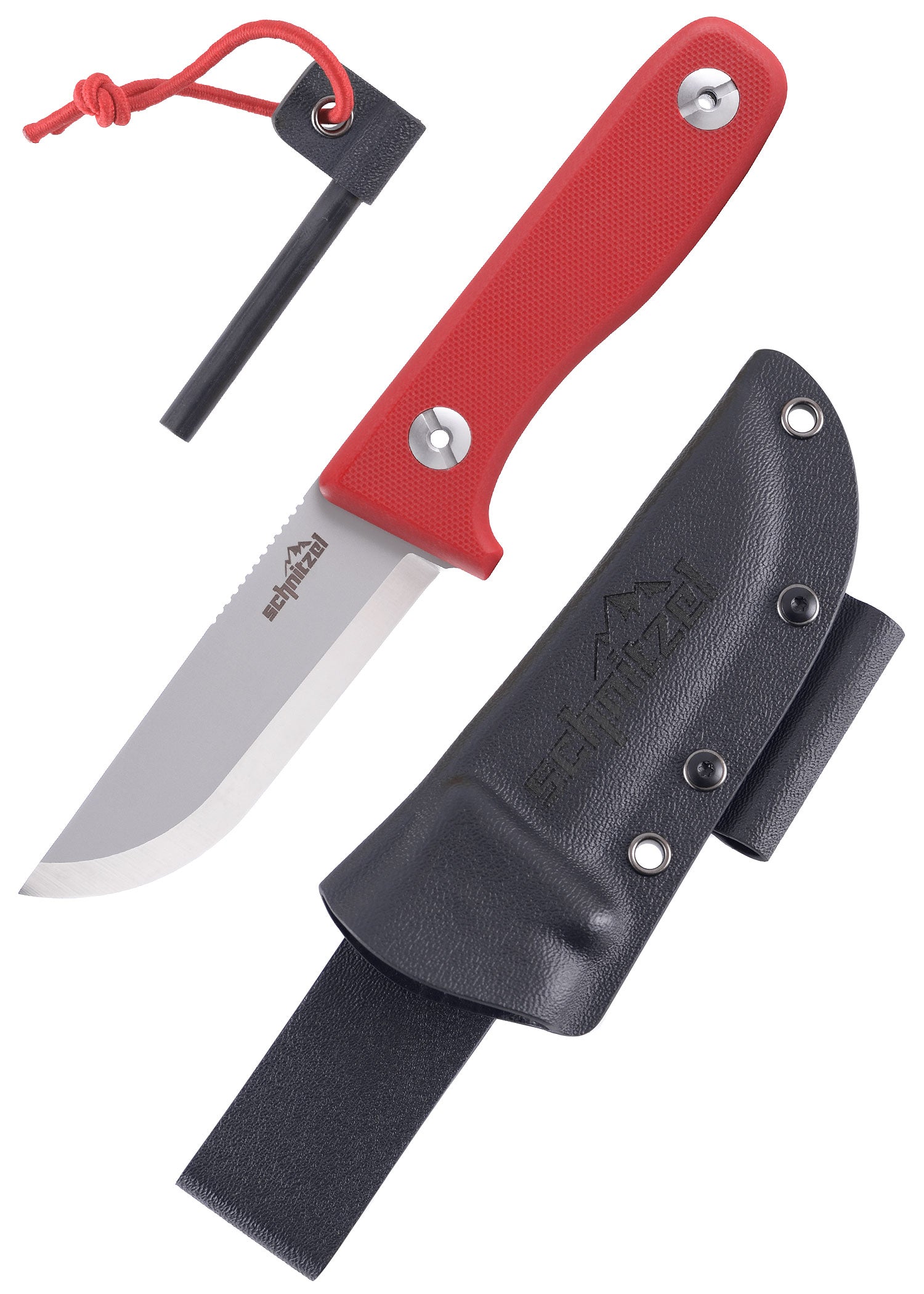 Imagen única de: Schnitzel Du, Cuchillo De Trinchar Para Niños A Partir De 10 Años, Rojo