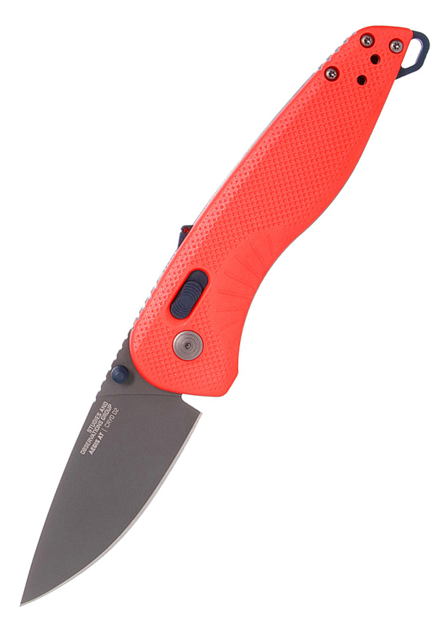 Imagen única de: Sog Aegis At - Rescue Red, Indigo, Navaja De Bolsillo