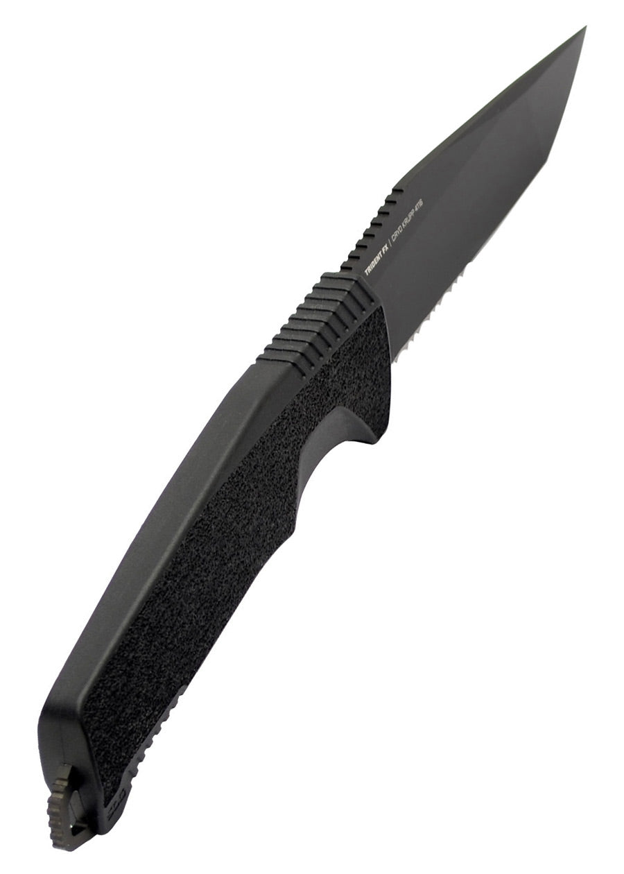 Imagen única de: Sog Trident Fx, Blackout, Parcialmente Serrado, Cuchillo Fijo