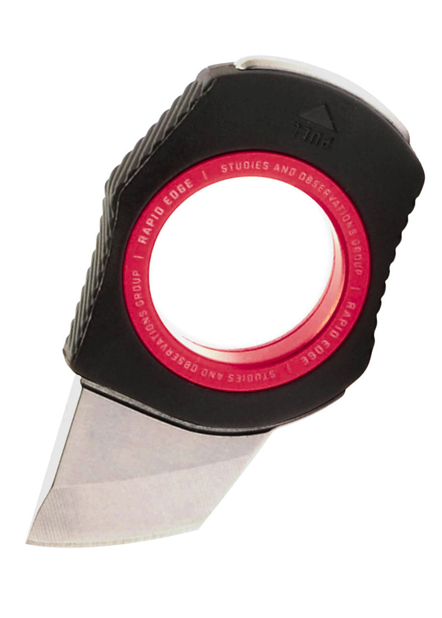 Imagen 1 - Sog Rapid, Negro + Rojo, Cuchillo Fijo