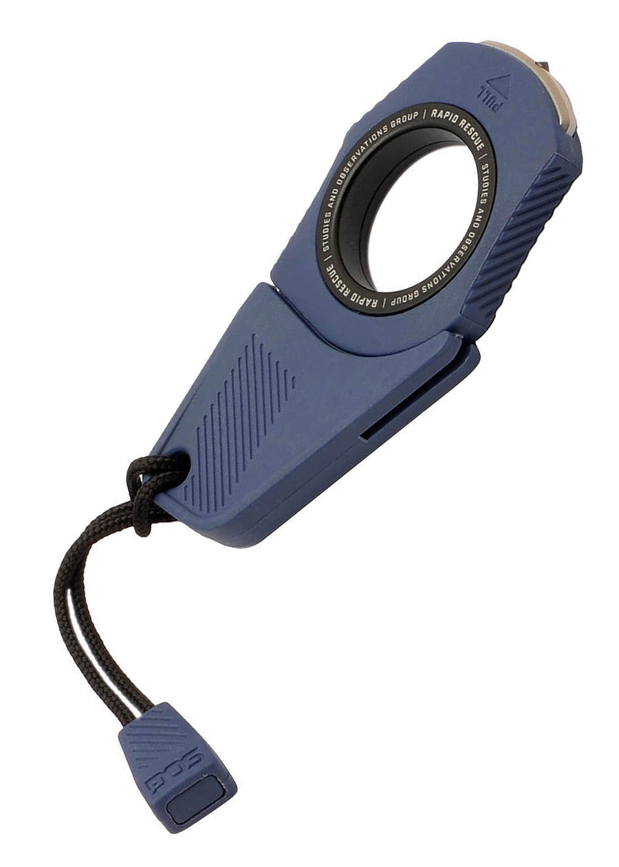 Imagen 3 - Sog Rapid Rescue, Azul Medianoche, Cuchillo Fijo