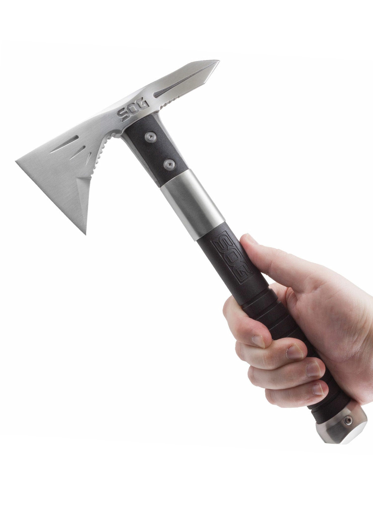 Imagen única de: Hacha Voodoo Hawk Mini - Acabado Satinado, Sog