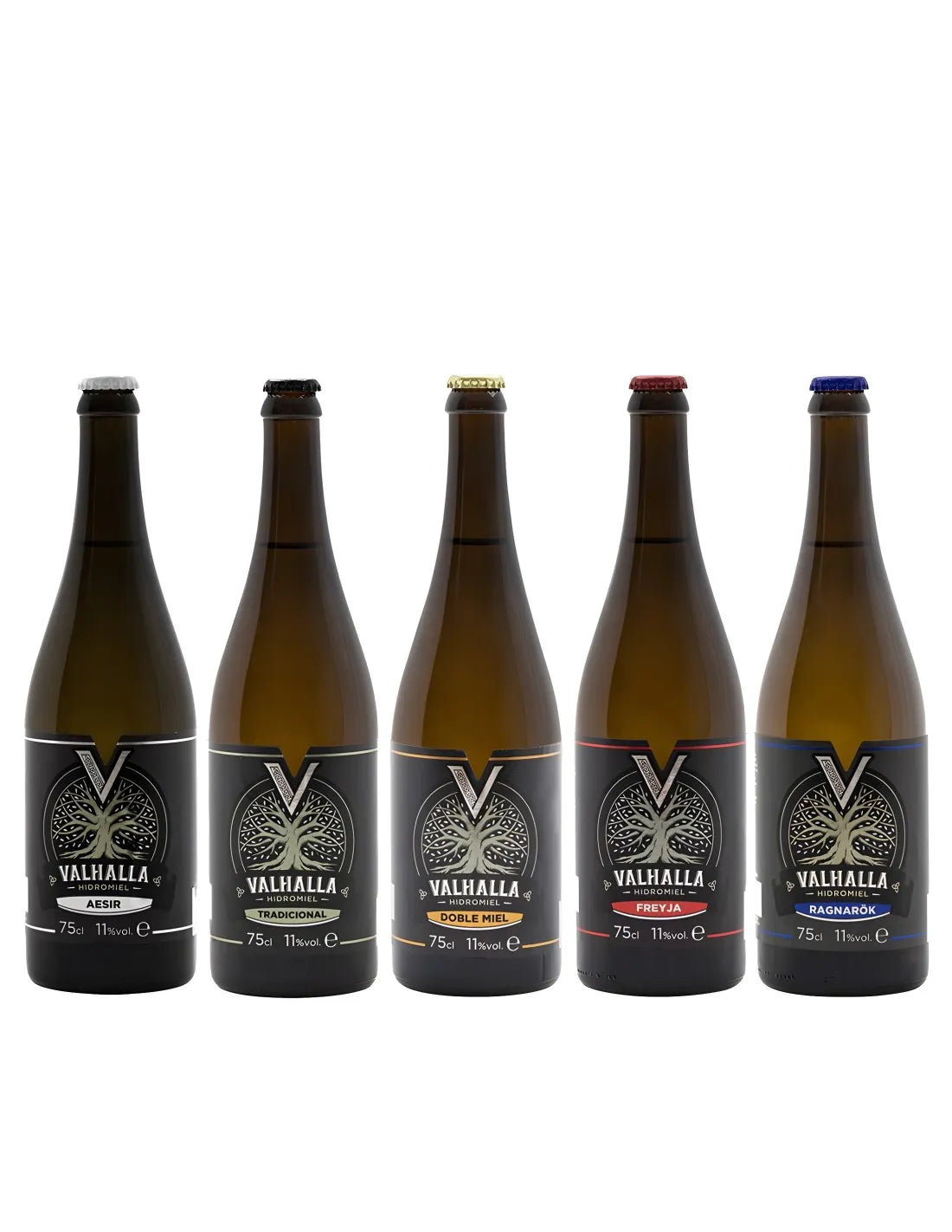 Imagen única de: Surtido de 5 Botellas de Hidromiel Valhalla