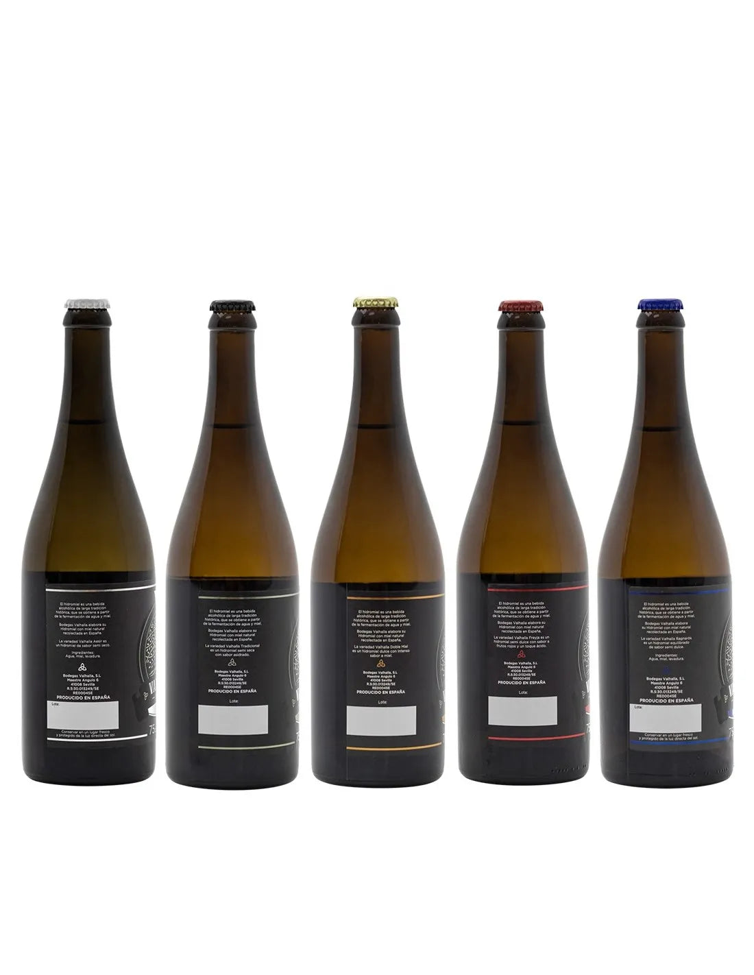 Imagen única de: Surtido de 5 Botellas de Hidromiel Valhalla