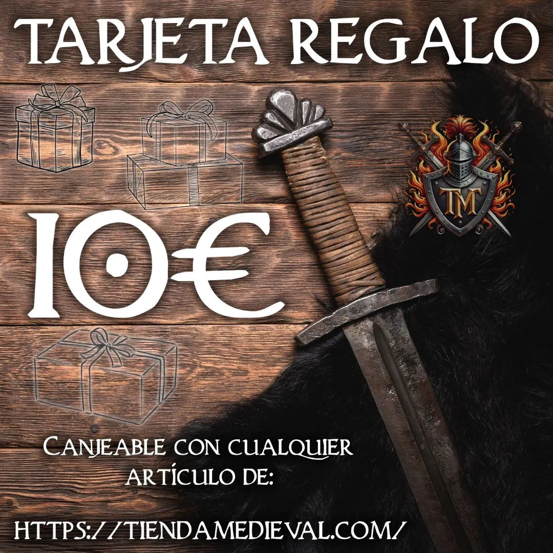 Imagen única de: Tarjeta Regalo Tienda Medieval