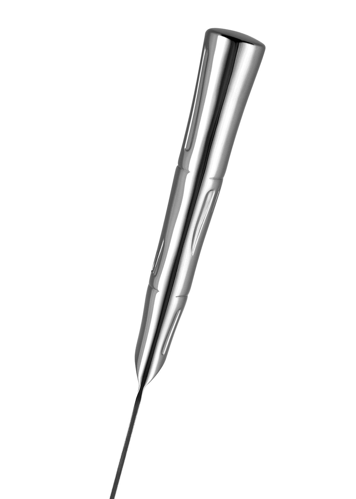 Imagen única de: Santoku Pequeño De Bambú Samura. Rectificado Esférico, 137 Mm