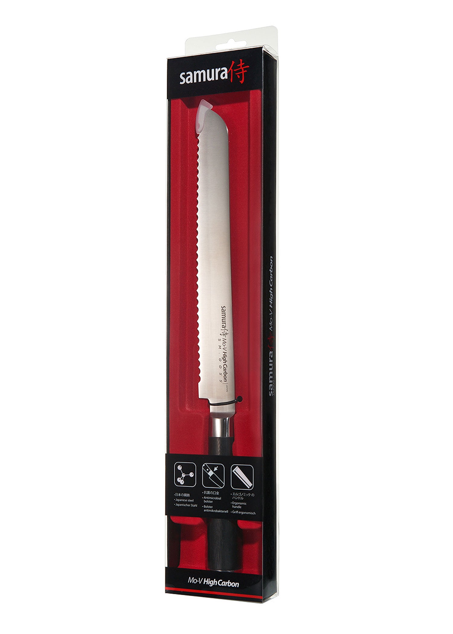 Imagen única de: Cuchillo Para Pan Samura Mo-v 7,4 Pulgadas / 185 Mm