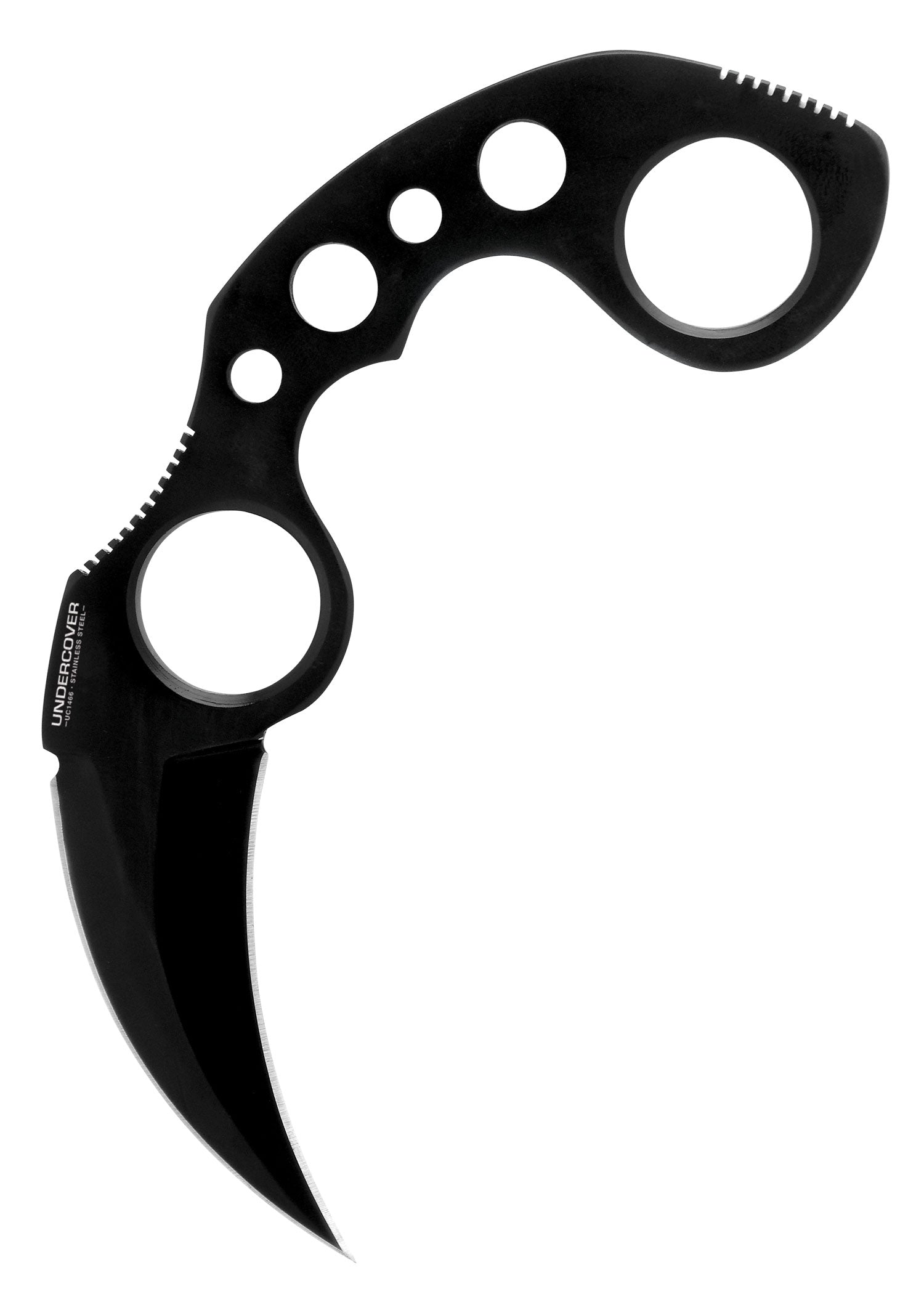 Imagen 1 - Cuchillo Karambit Encubierto Con Funda, Negro