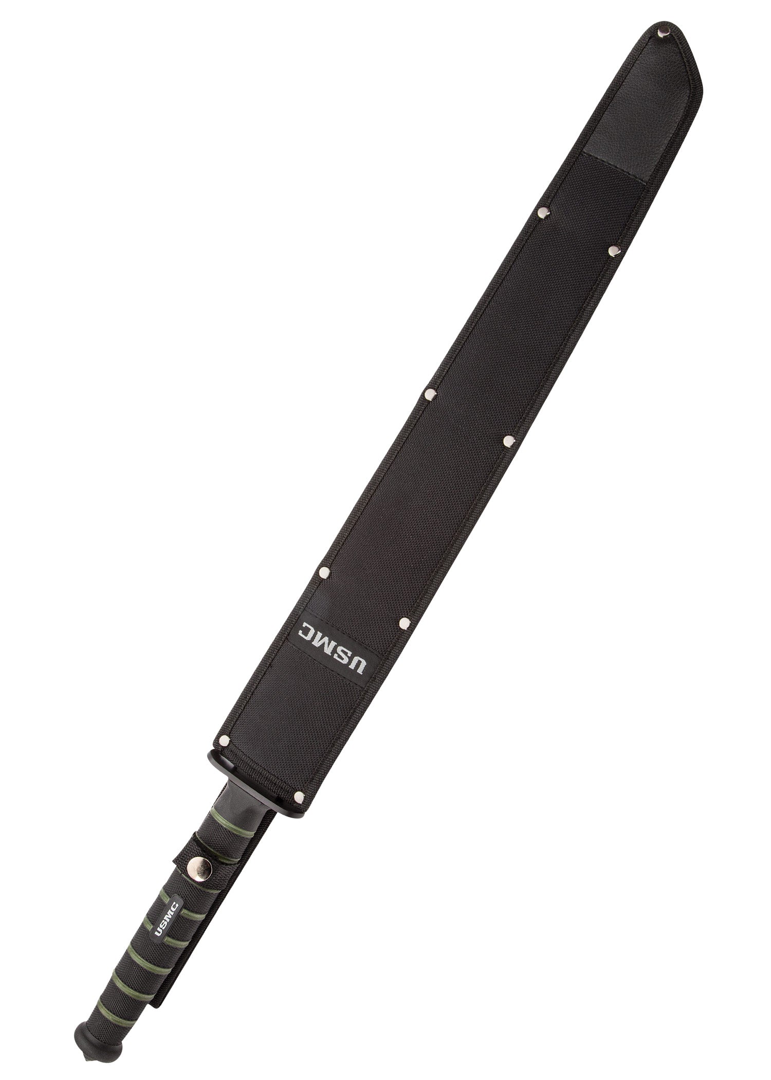 Imagen única de: Espada De Combate Usmc Blackout Con Funda De Nailon, Afilada