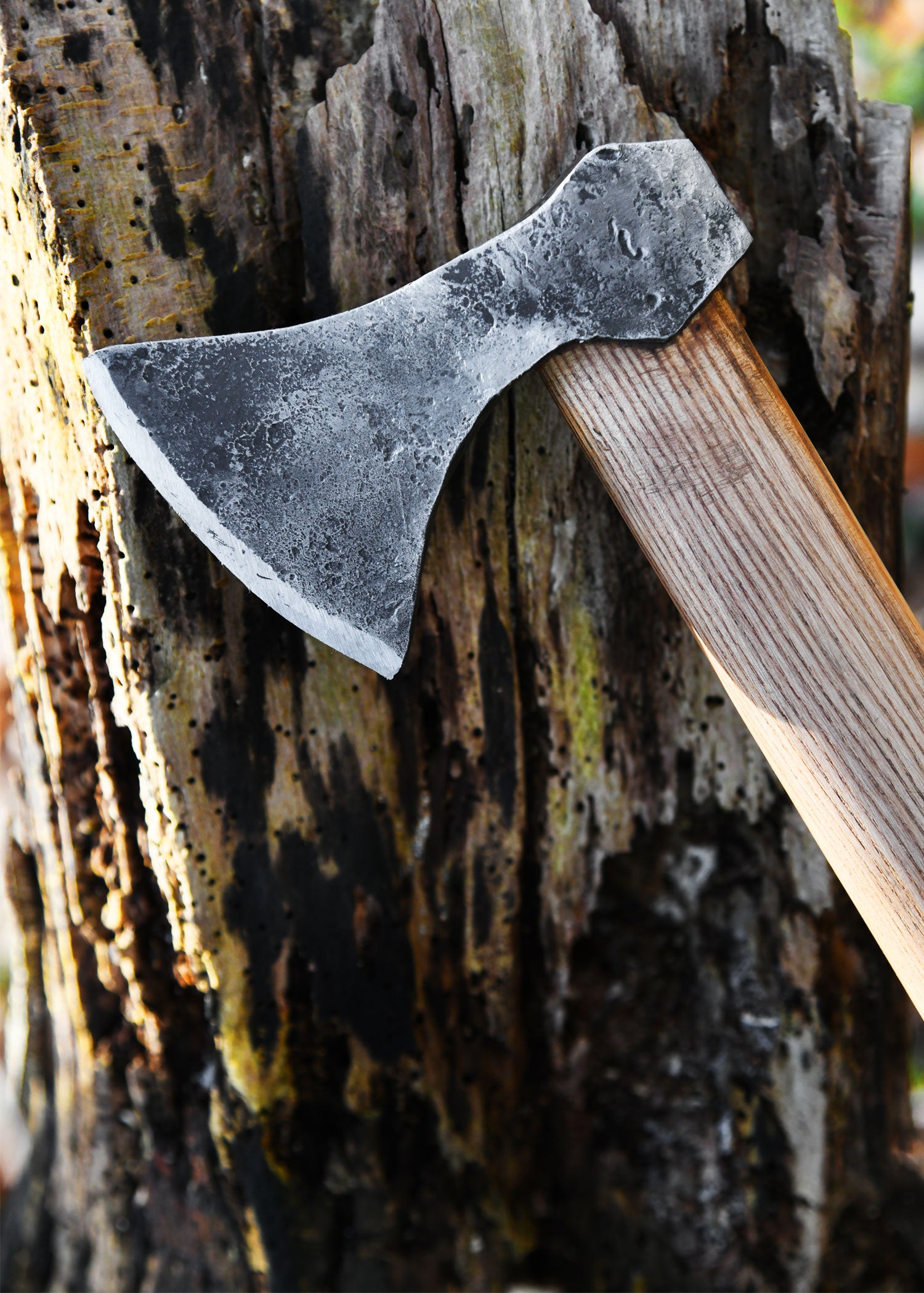 Imagen única de: Hacha Vikinga De Acero, Forjada A Mano, Tipo G
