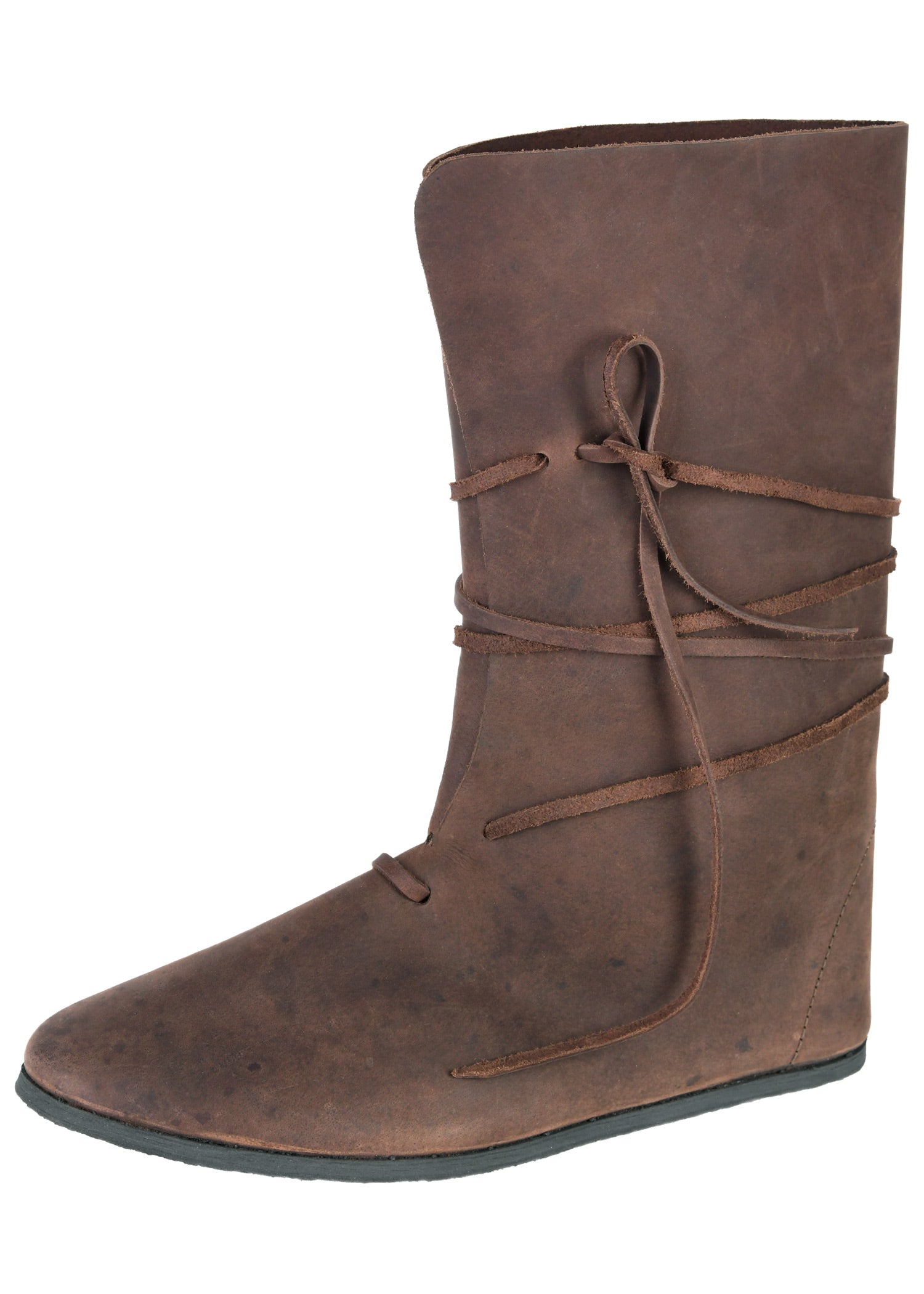 Imagen única de: Botas Vikingas Con Cordones, Marrón