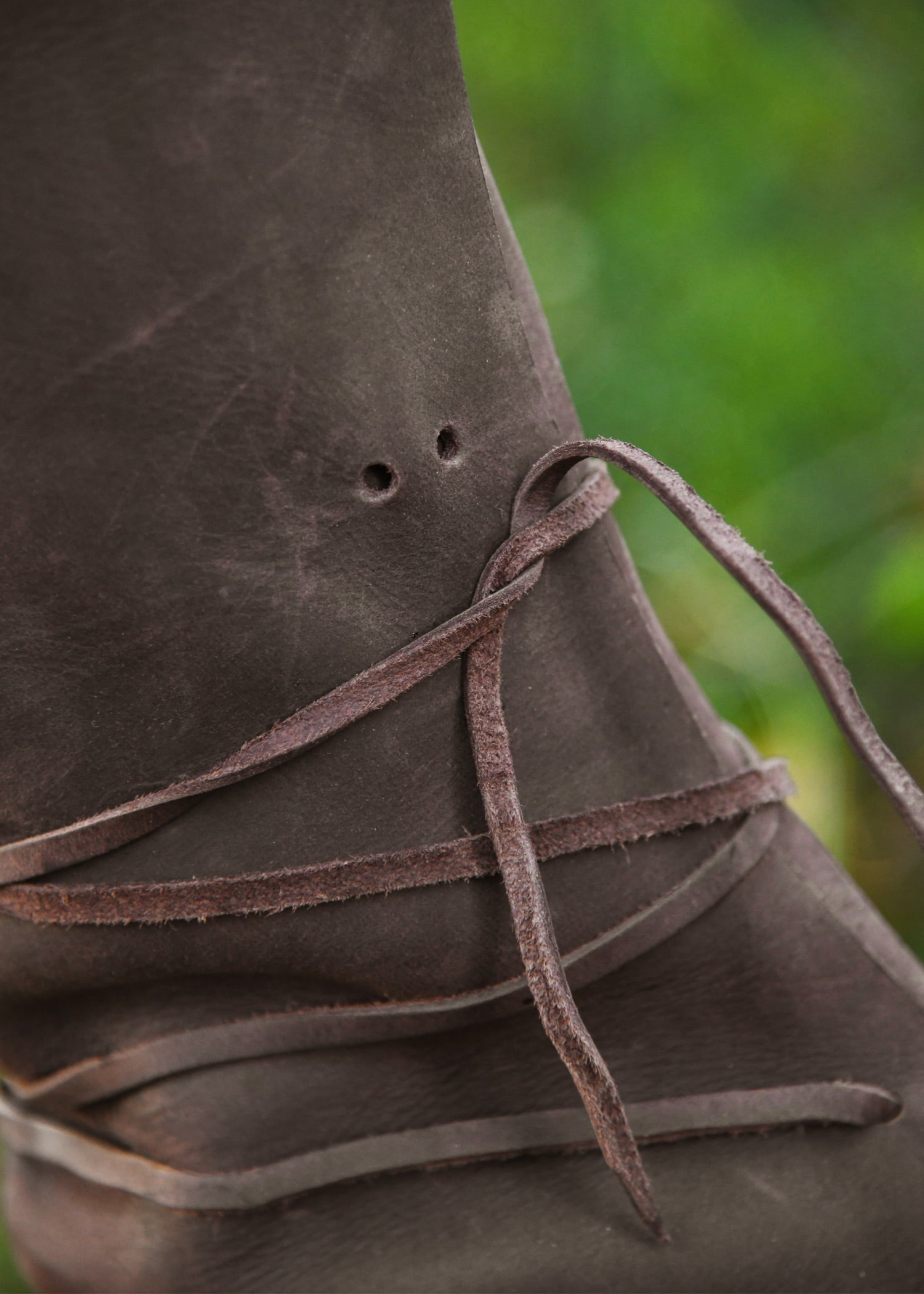Imagen única de: Botas Vikingas Con Cordones, Marrón