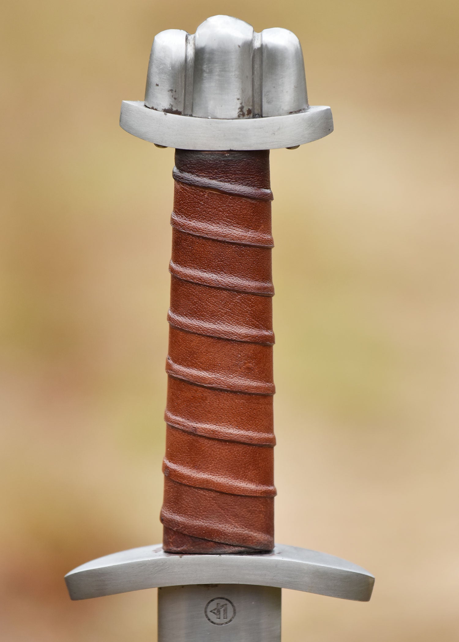 Imagen única de: Espada Vikinga Con Pomo De Tres Lóbulos, Lucha De Espectáculo, Categoría-B, Varias Longitudes