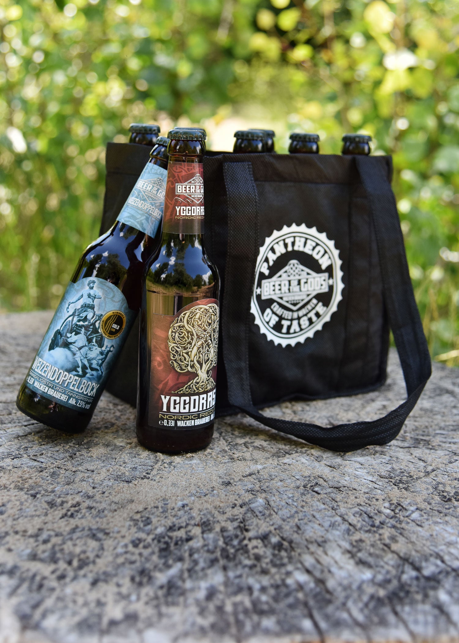 Imagen única de: Viking Handbag - Bolsa De Cerveza Para 8 Botellas De 0,33 L - Wacken Brewery