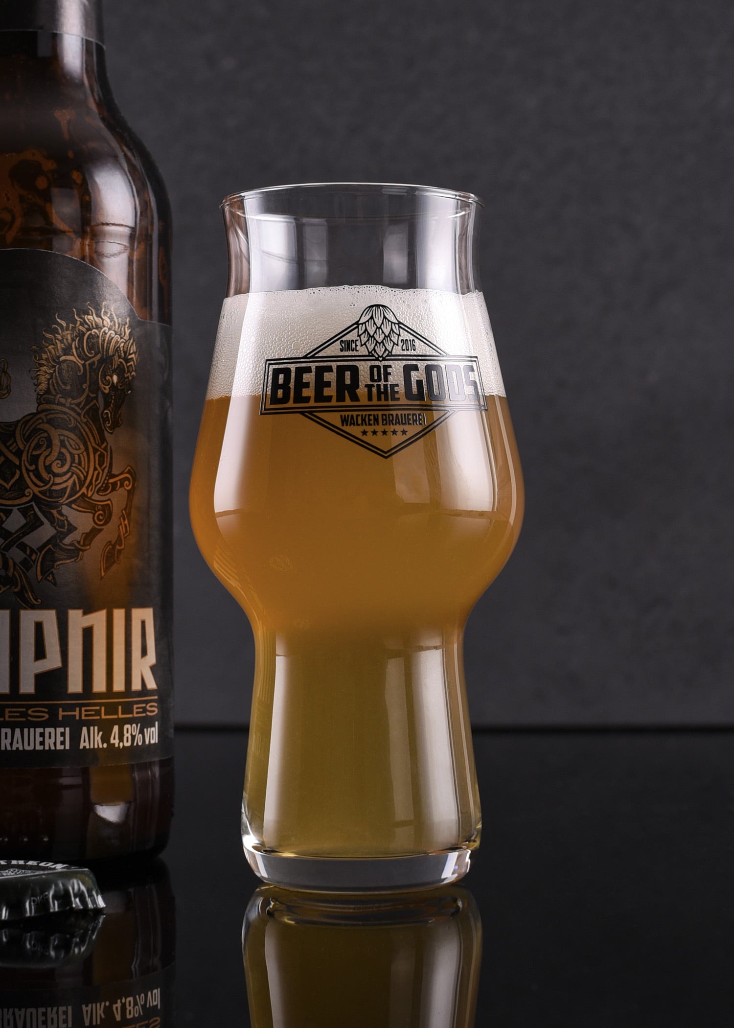Imagen única de: Wacken Brewery - Vaso De Cerveza Cerveza De Los Dioses, Craftmaster One, 100 Ml