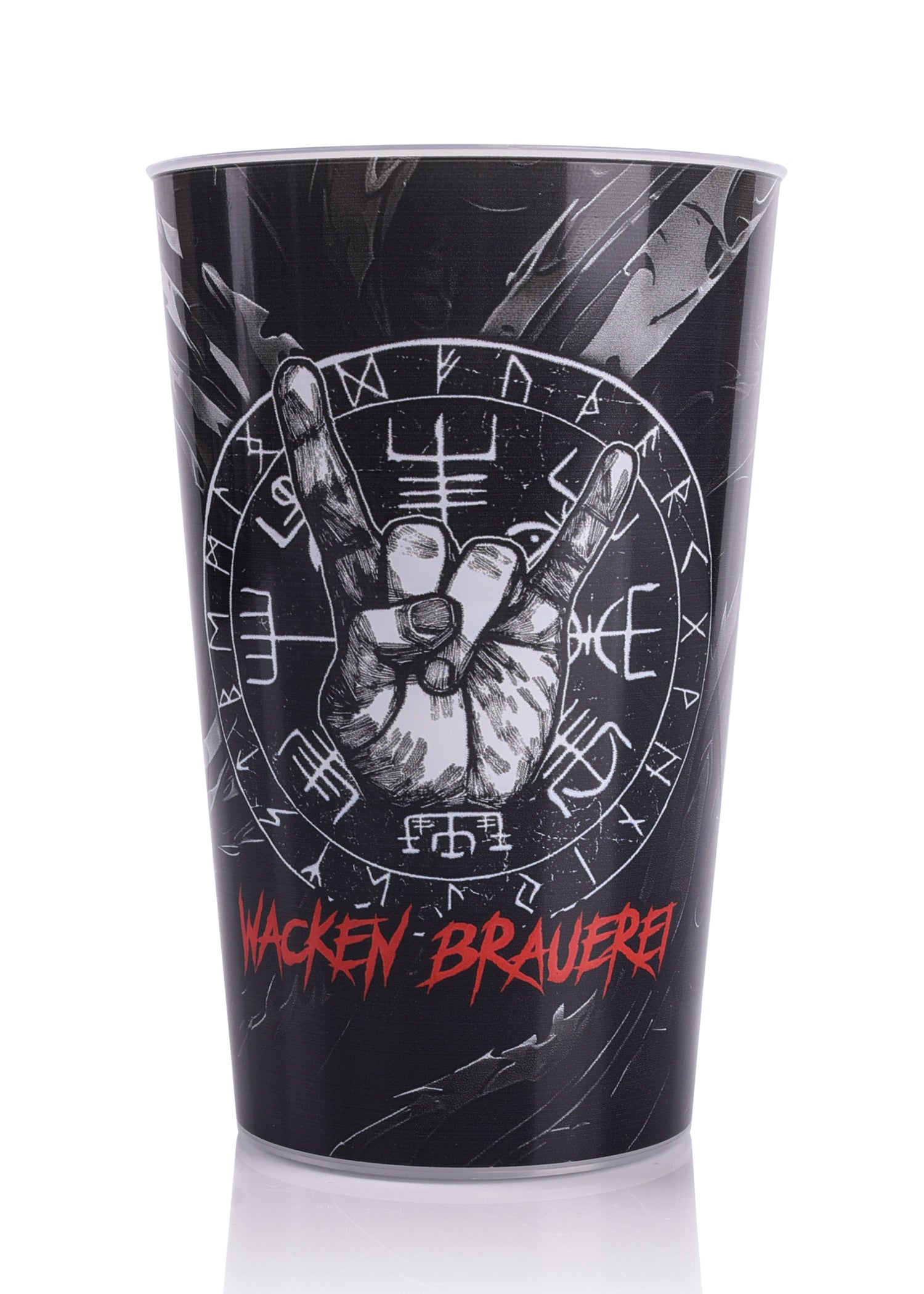 Imagen única de: Vaso De Plástico Vegvisir De Wacken Brewery, 0,3L Calibrado