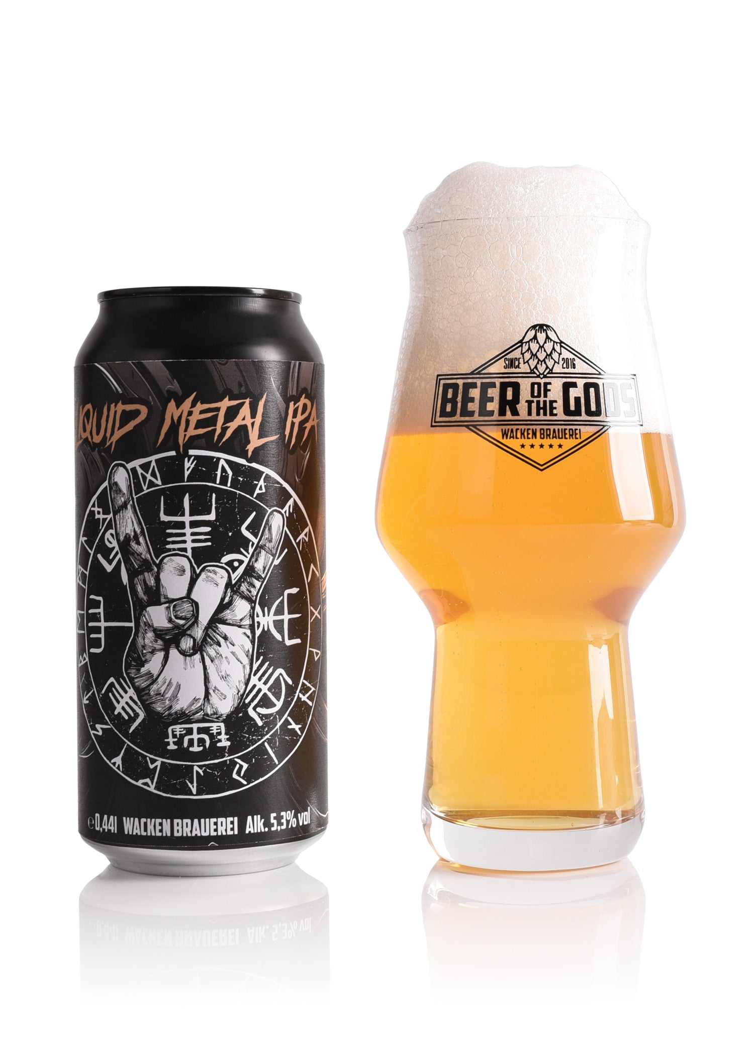 Imagen única de: Ipa De Metal Líquido, Lata De 0,44 L - Wacken Brewery