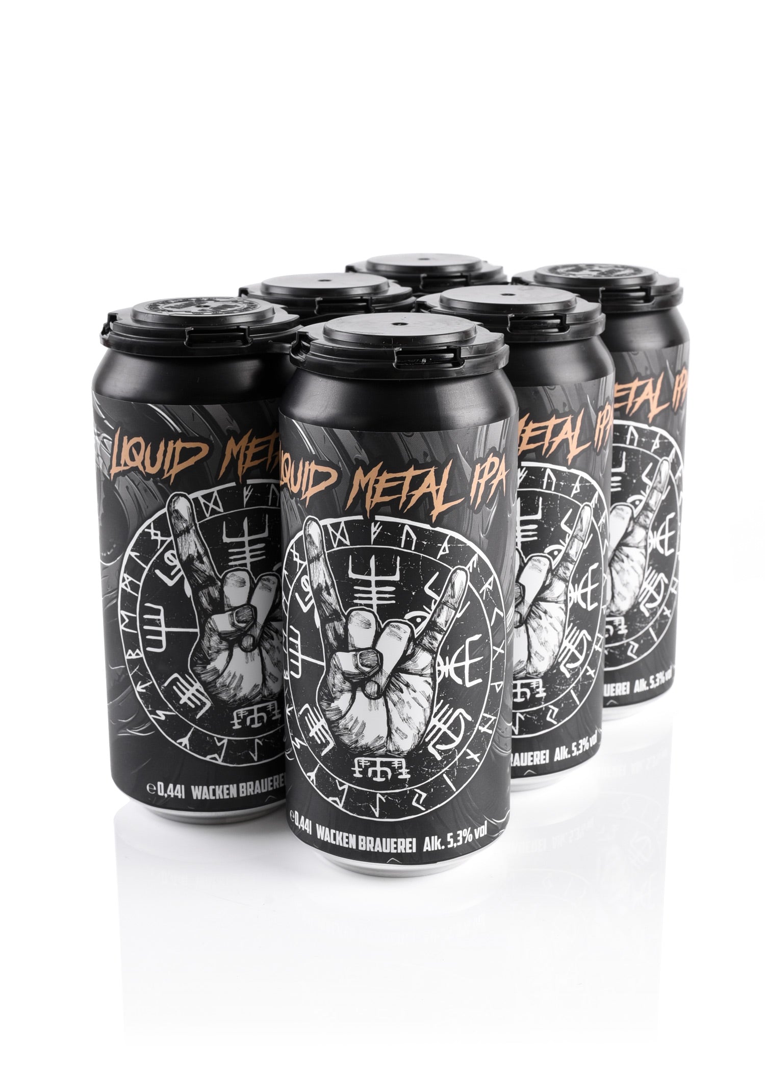 Imagen única de: Ipa De Metal Líquido, Lata De 0,44 L - Wacken Brewery