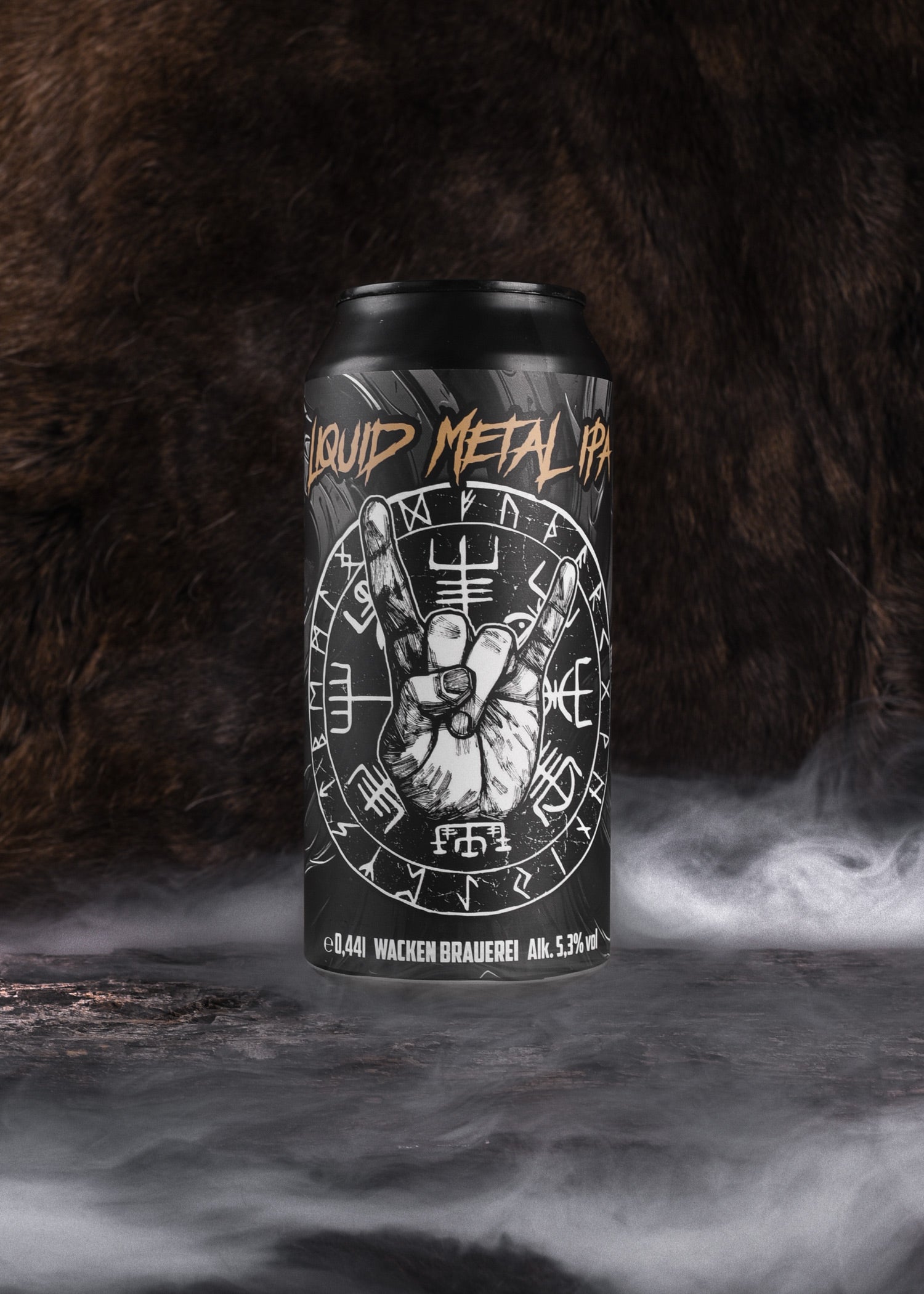 Imagen única de: Ipa De Metal Líquido, Lata De 0,44 L - Wacken Brewery