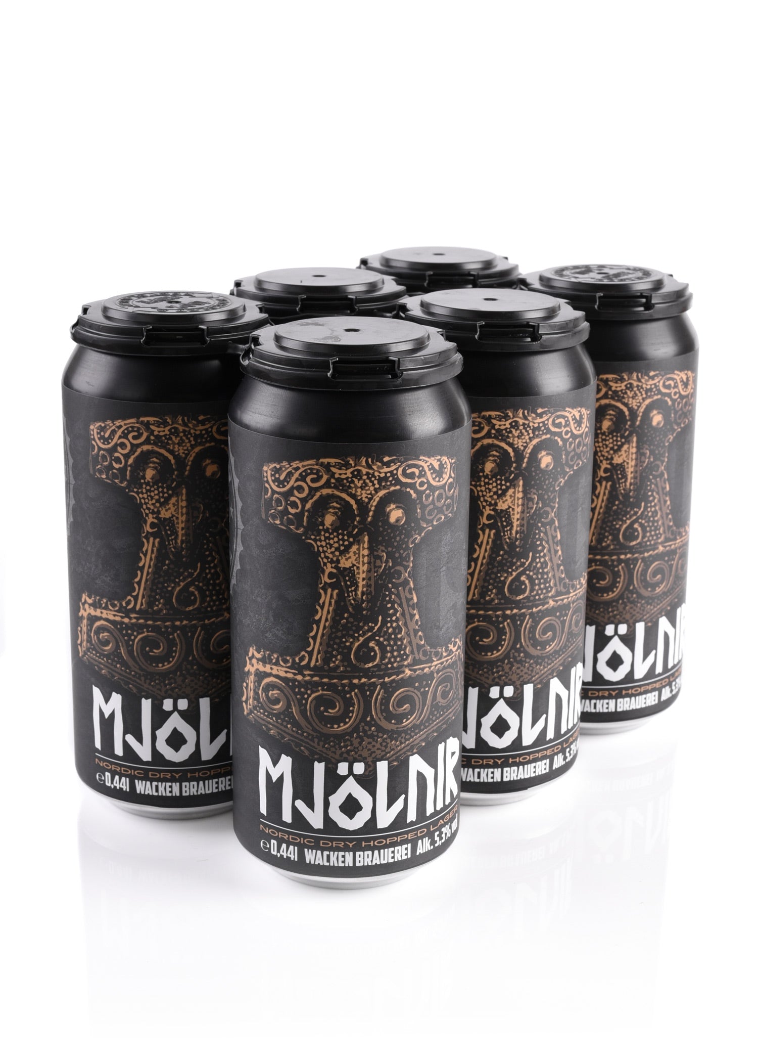 Imagen única de: Mjölnir - Nordic Lager, Lata De 0,44 L - Cervecería Wacken