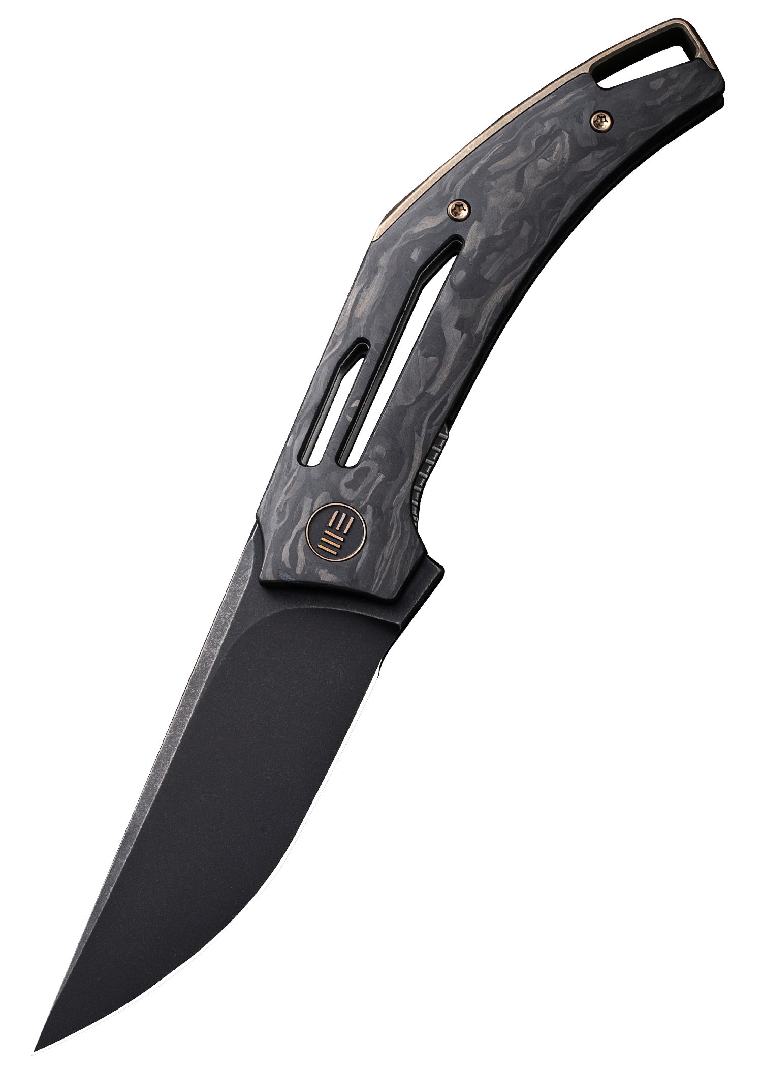 Imagen única de: We Knife Speedliner Twill Carbon Fiber Black, Navaja De Bolsillo