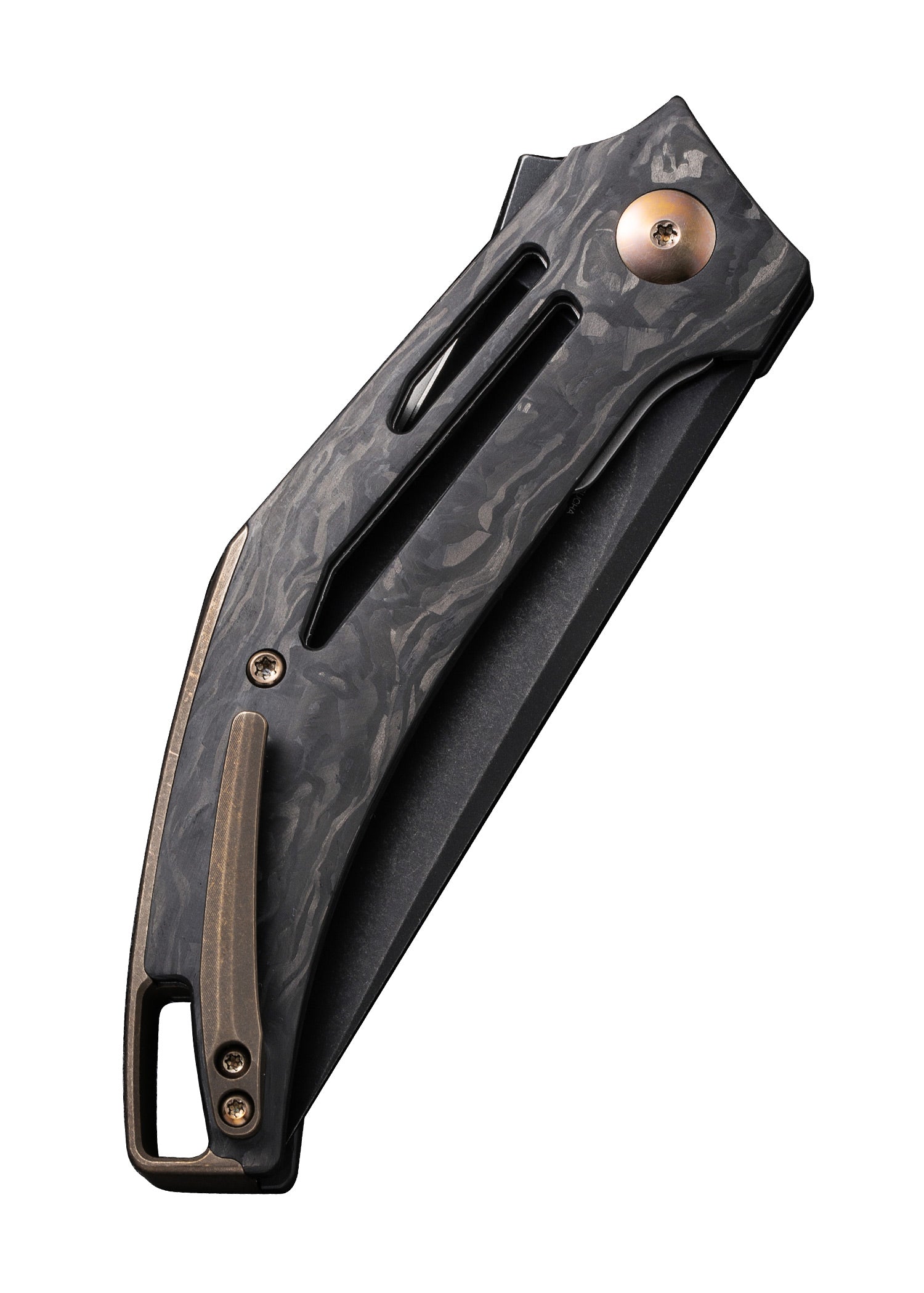 Imagen única de: We Knife Speedliner Twill Carbon Fiber Black, Navaja De Bolsillo