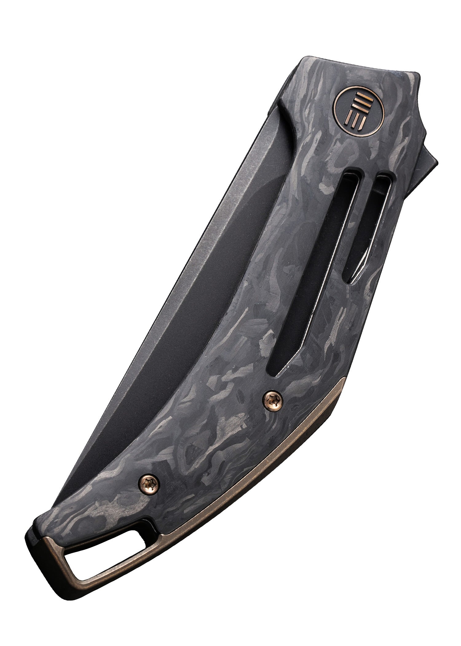 Imagen única de: We Knife Speedliner Twill Carbon Fiber Black, Navaja De Bolsillo