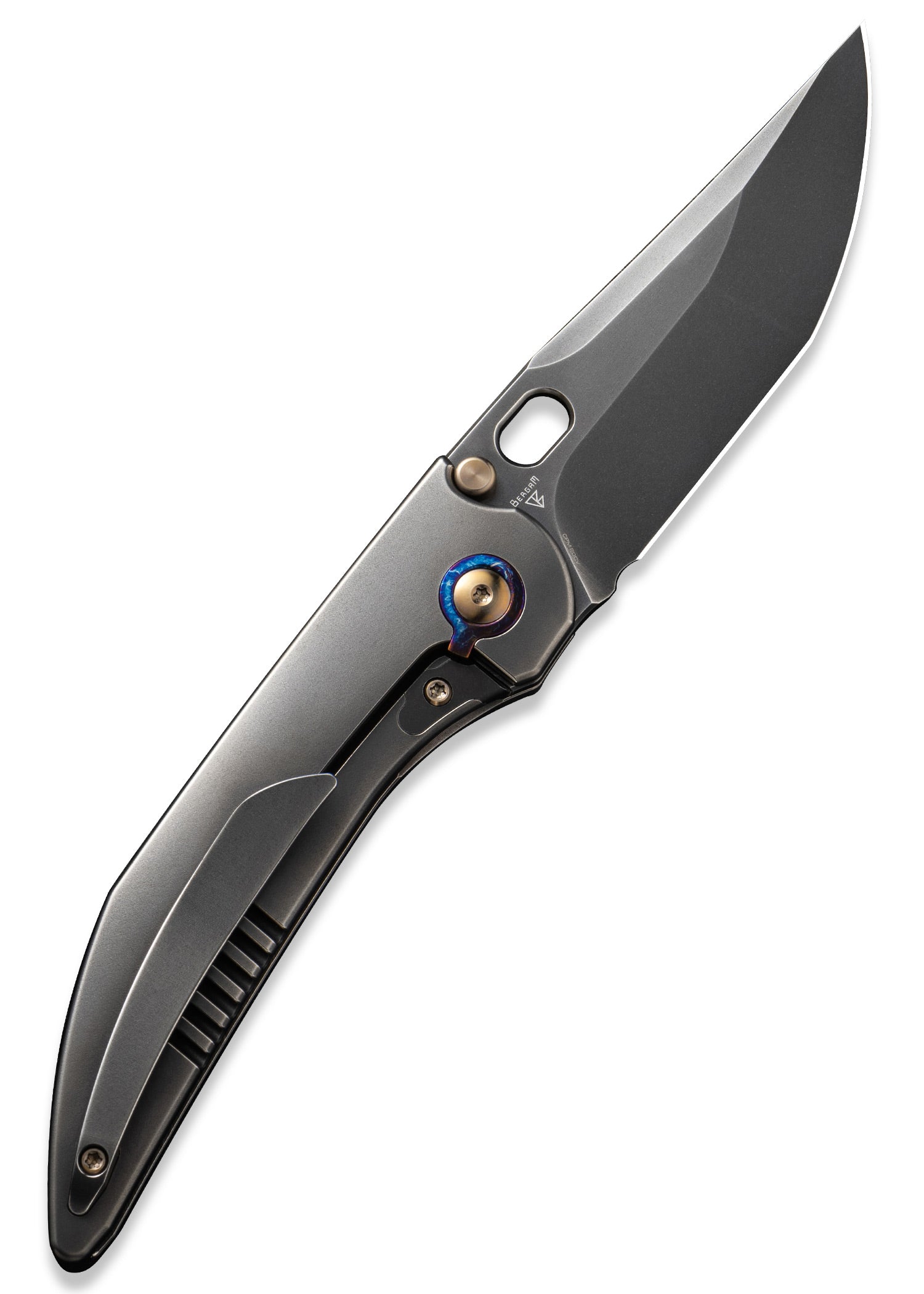 Imagen única de: Cuchillo Attor Gris Titanio Pulido; Navaja